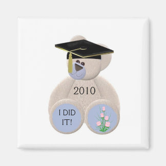 Graduation Bear 2010 I DID IT! Magnet