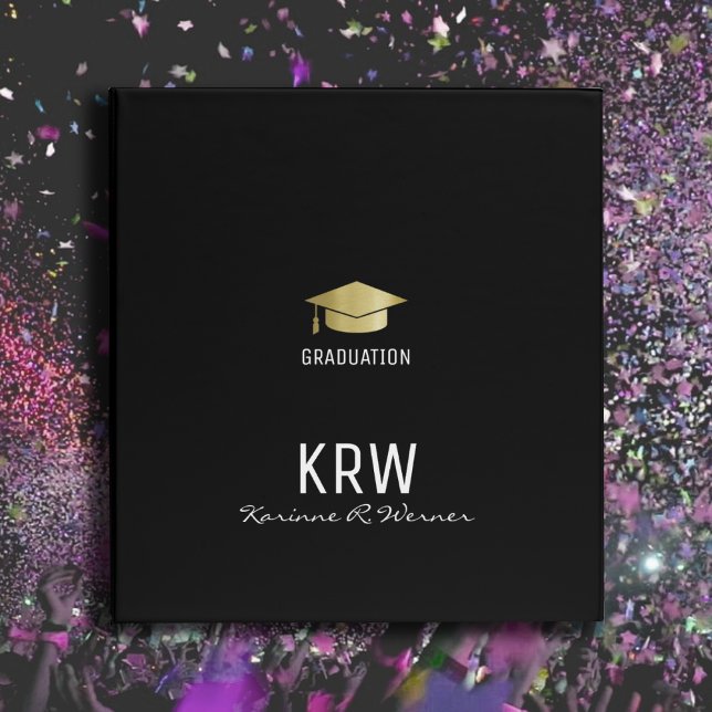 Graduation Black Grad Binder (Creator Uploaded)