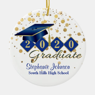 Grad Cap 2020 Grad Personalized Graduation Gift Graduation Cap Ornament