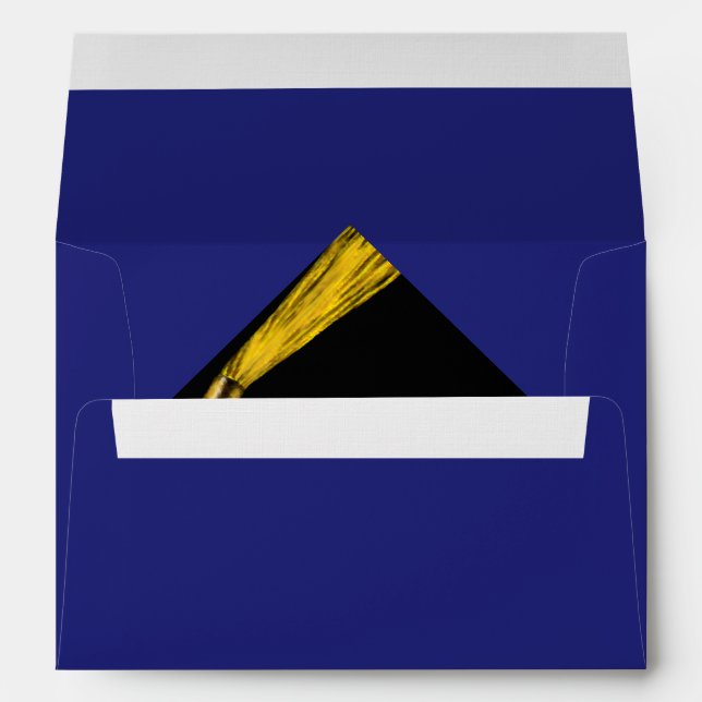 Graduation Blue Envelope (Back (Bottom))