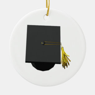 Graduation Cap Ceramic Ornament