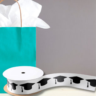 Graduation Cap Custom School colours  Satin Ribbon