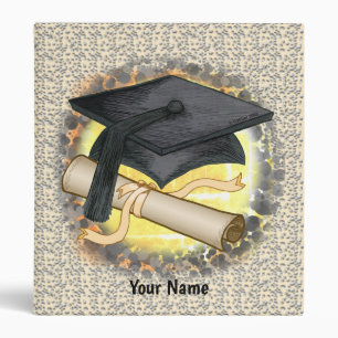 Graduation Cap Diploma Binder
