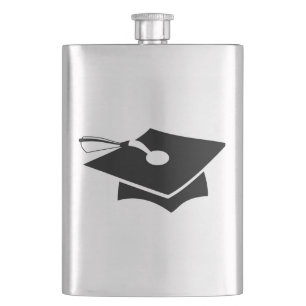 Graduation Cap Hip Flask