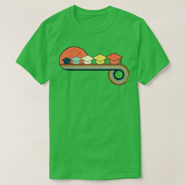 Graduation Cap Icon  T-Shirt (Design Front)