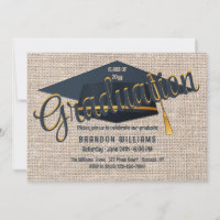 Graduation Cap Invitation