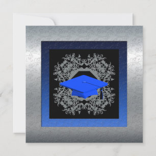 Graduation Cap Party Invitation