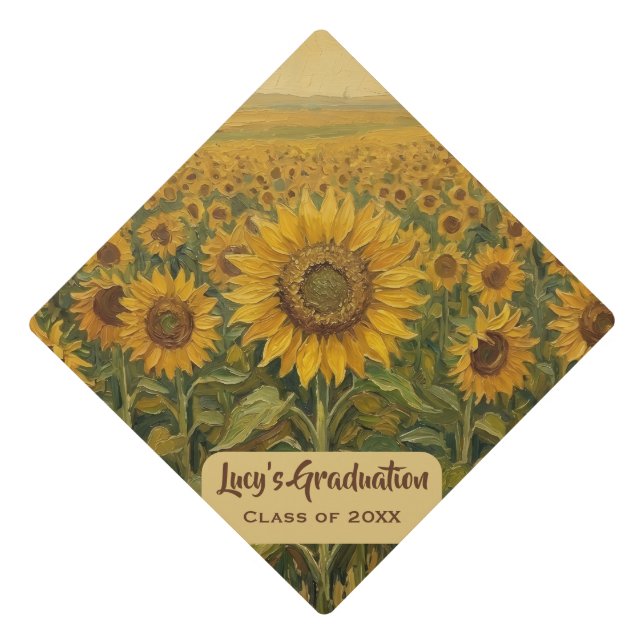 Graduation Cap Topper (Front)
