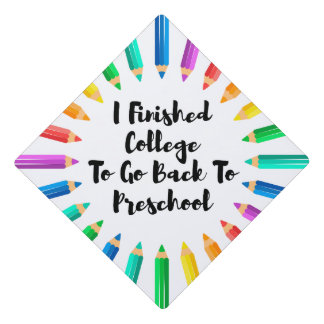 Graduation Cap Topper - Back To Preschool