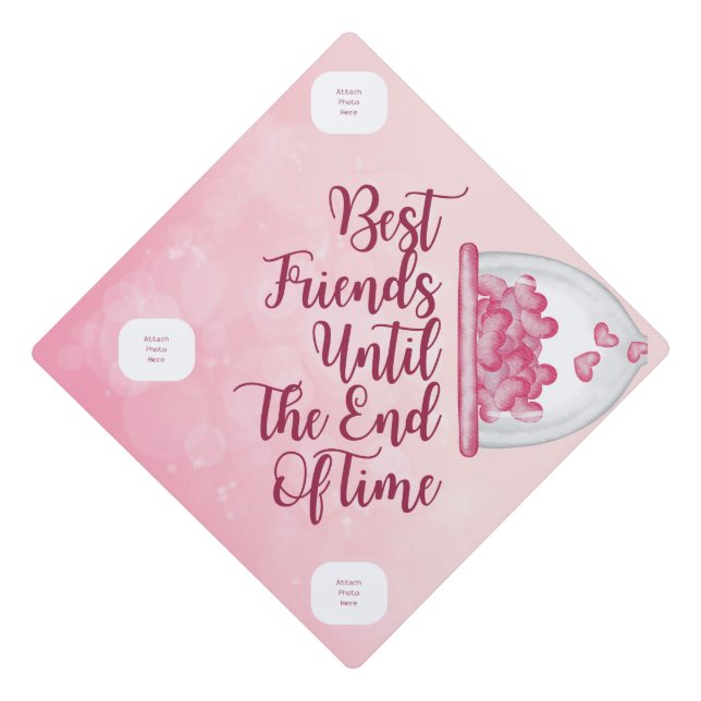 Graduation Cap Topper - Best Friends 1 (Front)