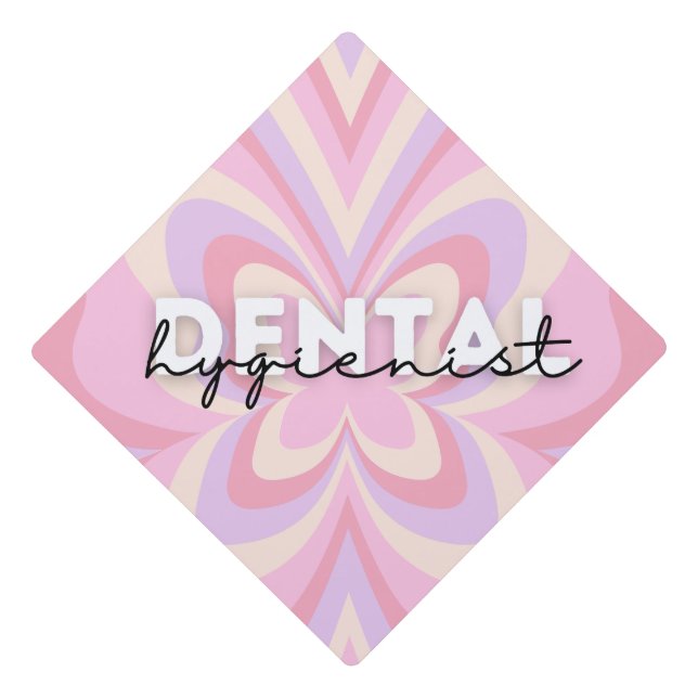 Graduation Cap Topper - Dental Hygienist (Front)