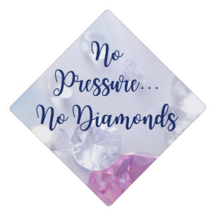 Graduation Cap Topper - Diamonds