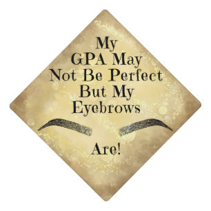 Graduation Cap Topper - Eyebrows