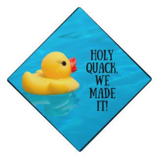 Graduation Cap Topper - Holy Quack