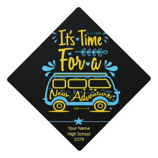 Graduation Cap Topper New Adventure