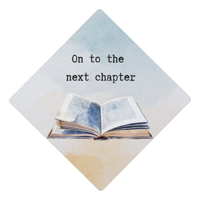 Graduation Cap Topper - Next Chapter (Front)