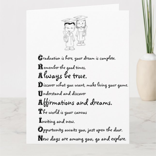 Graduation Card (Front)