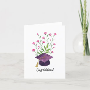 Graduation Card - "Congratulations!" Senior Gift
