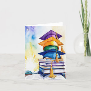 Graduation card, graduate, congratulations thank you card