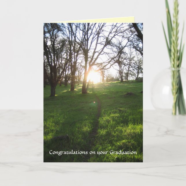 Graduation Card, New Path Card (Front)