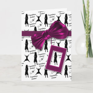 Graduation cards for women - customizable