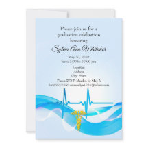 Graduation Celebration Nursing School invitation