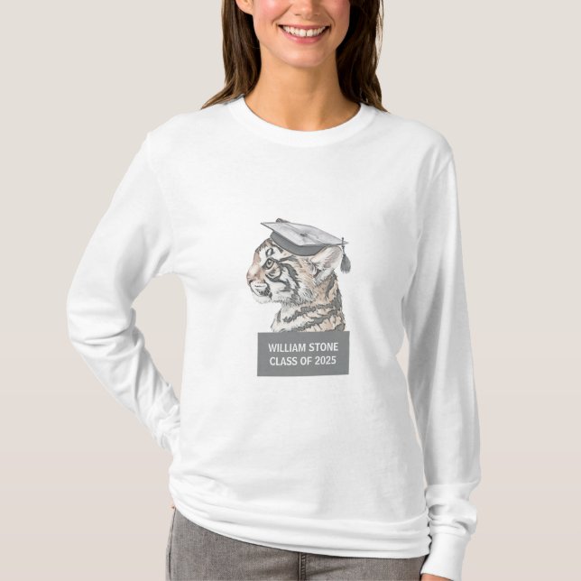 Graduation Celebratory Personalized T-Shirt (Front)