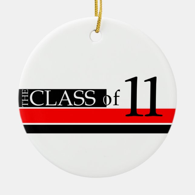 graduation ceramic ornament (Front)