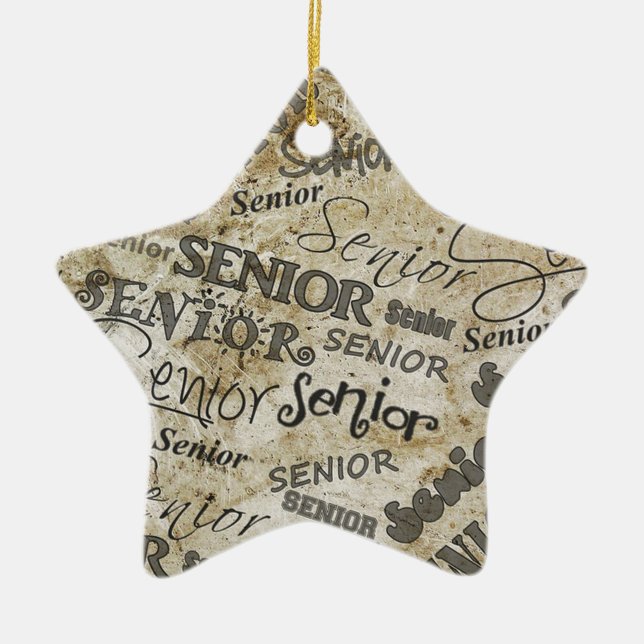 graduation ceramic ornament (Front)