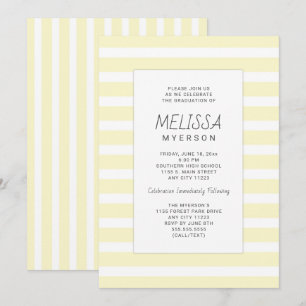 Graduation ceremony and/or party invitations