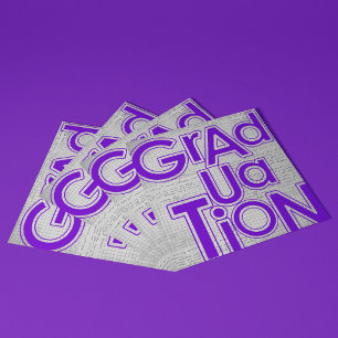 Graduation Ceremony & Party Annoucements Invitation