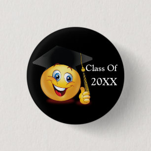 Graduation Class Custom 1 Inch Round Button