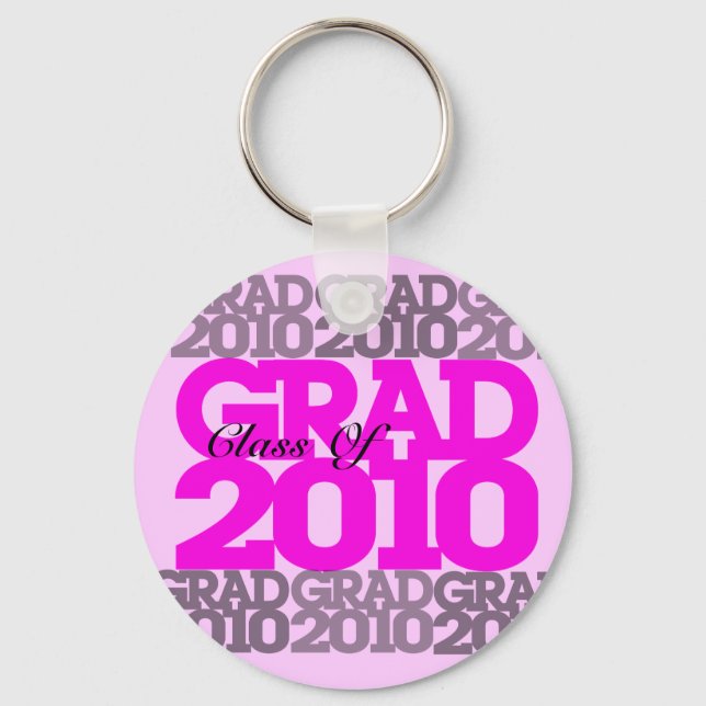 Graduation Class Of 2010 Keychain 4 (Front)