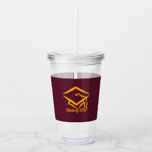 Graduation Class of 2021 BGYGLD Acrylic Tumbler
