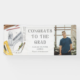 Graduation Class of 2022 Architecture Engineer Banner