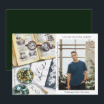 Graduation Class of 2022 Environmental Science<br><div class="desc">Graduation Class of 2022 Medical Environmental Science Forestry Agriculture Grad Photo Announcement features a watercolor illustration of a biologist workplace which includes glasses, books, laboratory petri dishes, microbes, pipette, viruses and more. The text "Grad", your qualification, name, year of qualification and location of study. Personalize by editing the text in...</div>