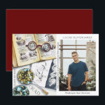 Graduation Class of 2022 Environmental Science<br><div class="desc">Graduation Class of 2022 Medical Environmental Science Forestry Agriculture Grad Photo Announcement features a watercolor illustration of a biologist workplace which includes glasses, books, laboratory petri dishes, microbes, pipette, viruses and more. The text "Grad", your qualification, name, year of qualification and location of study. Personalize by editing the text in...</div>