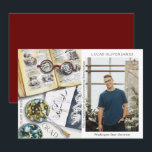 Graduation Class of 2022 Environmental Science<br><div class="desc">Graduation Class of 2022 Medical Environmental Science Forestry Agriculture Grad Photo Announcement features a watercolor illustration of a biologist workplace which includes glasses, books, laboratory petri dishes, microbes, pipette, viruses and more. The text "Grad", your qualification, name, year of qualification and location of study. Personalize by editing the text in...</div>