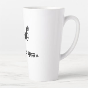 Graduation class of 2023 congratulation add your n latte mug