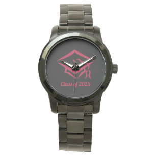Graduation Class of 2025 BLKDKRD Customize Year Watch
