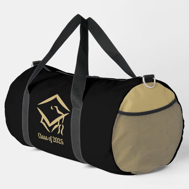 Graduation Class of 2025 BLKVMG Customize Year Duffle Bag (Right Corner)