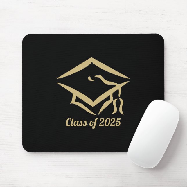 Graduation Class of 2025 BLKVMG Customize Year Mouse Pad (With Mouse)
