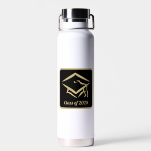Graduation Class of 2025 BLKVMG Customize Year Water Bottle