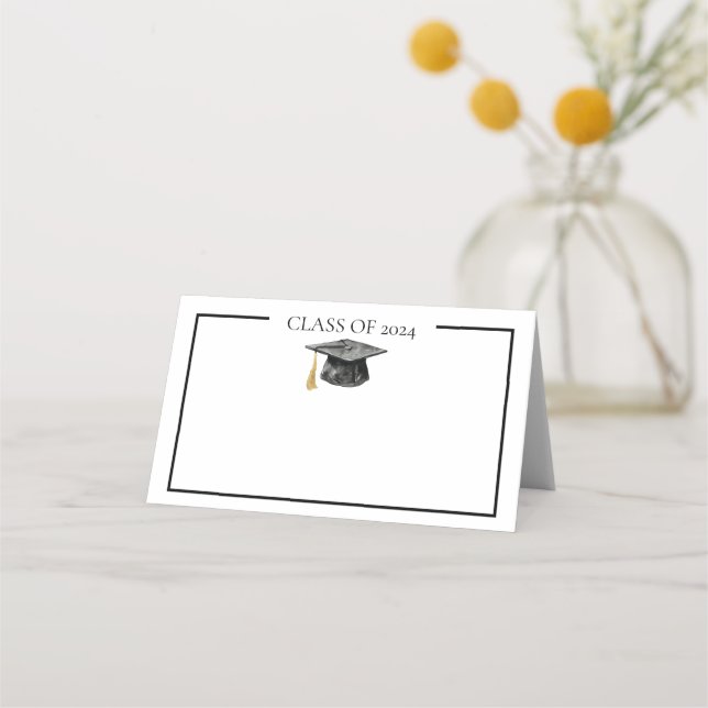 Graduation Class of 2025 Place Card (Front)