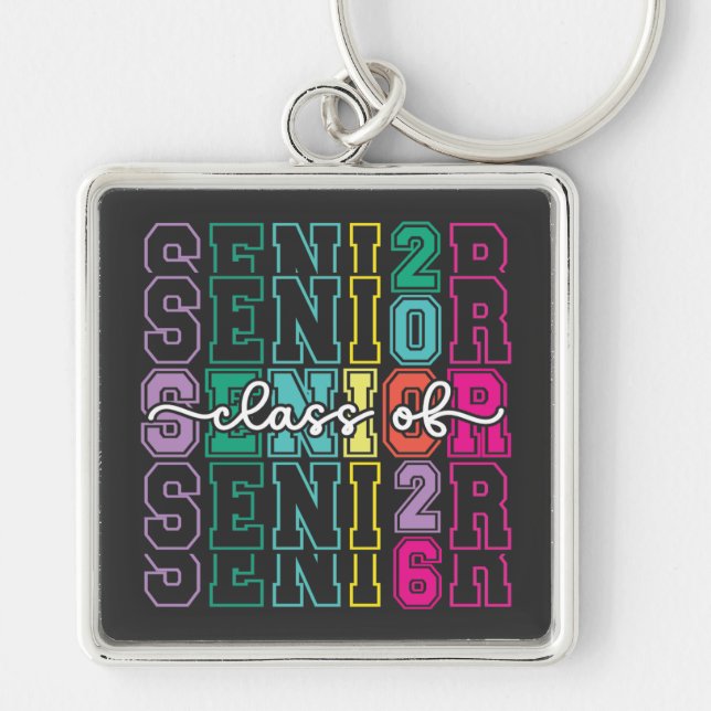 Graduation Class Of 2026 Keychain (Front)
