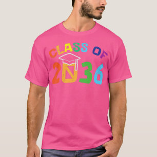 Graduation Class Of 2036 Grow With Me Funny For Bo T-Shirt