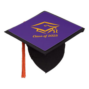 Graduation Class of 20?? PURGLD Customize Year Cap Topper