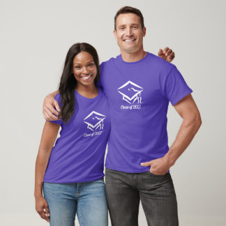 Graduation Class of 20?? PURWHT Customize Year T-Shirt