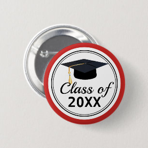 Graduation - Class of 20XX 2 Inch Round Button