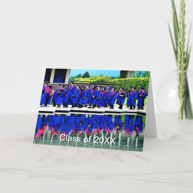 Graduation Class of 20XX by Water Card (Front)
